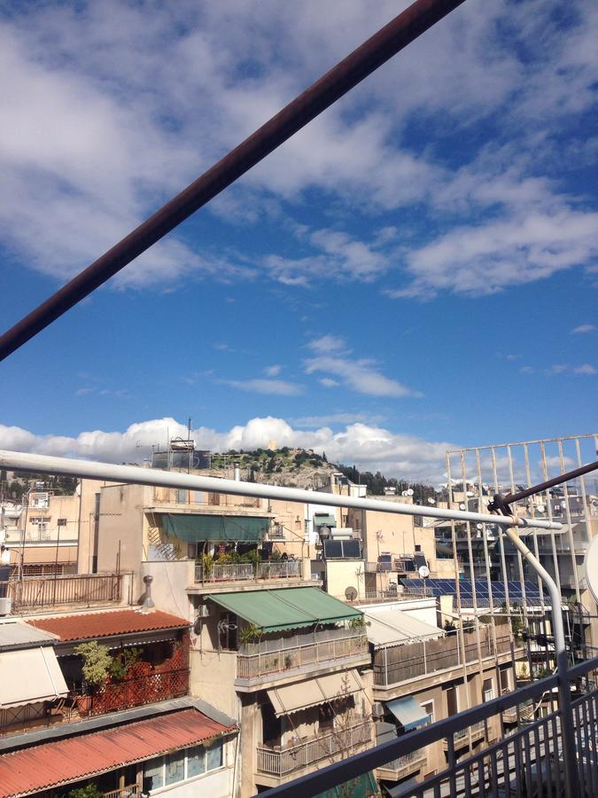 Private Apt. Acropolis View. Top Floor. Koukaki 아테네 외부 사진